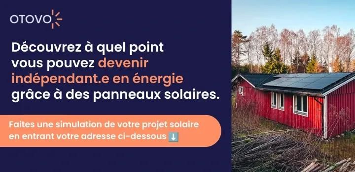 bouton découvrez à quel point vous pouvez devenir indépendant en énergie grâce à des panneaux solaires