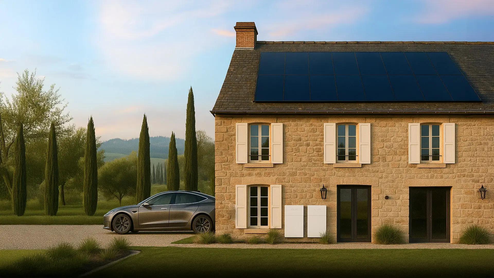 photovoltaïque avec stockage