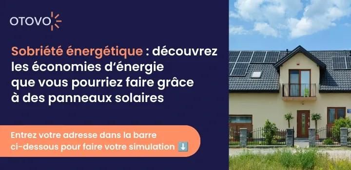 bouton simulation économies d'énergie panneaux solaires