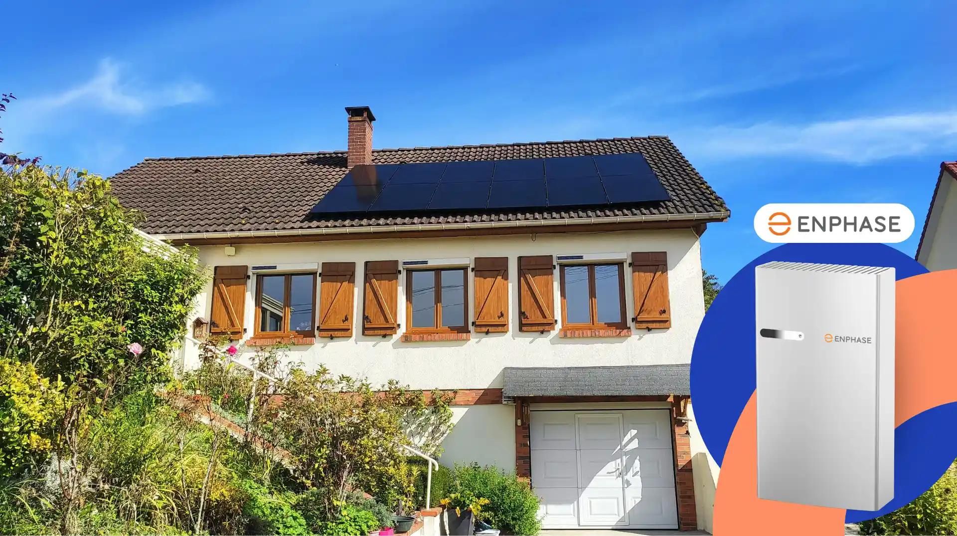 batterie enphase installation solaire otovo