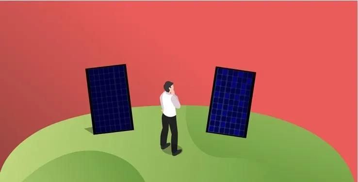 panneau solaire monocristallin