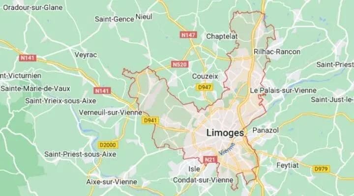 carte installation panneaux solaires limoges