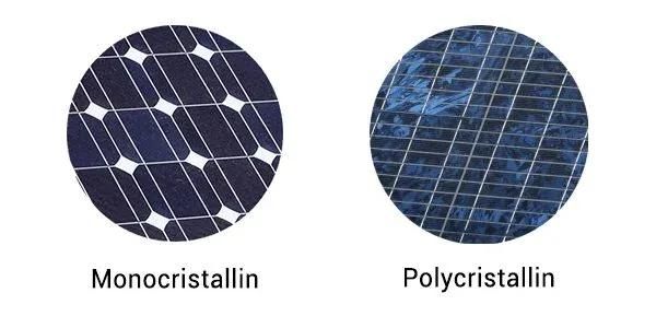 Monocristallin Polycristallin