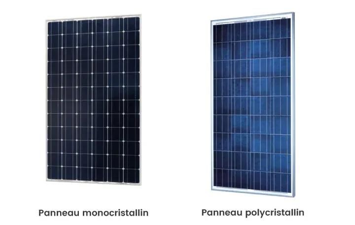 panneau monocristallin polycristallin