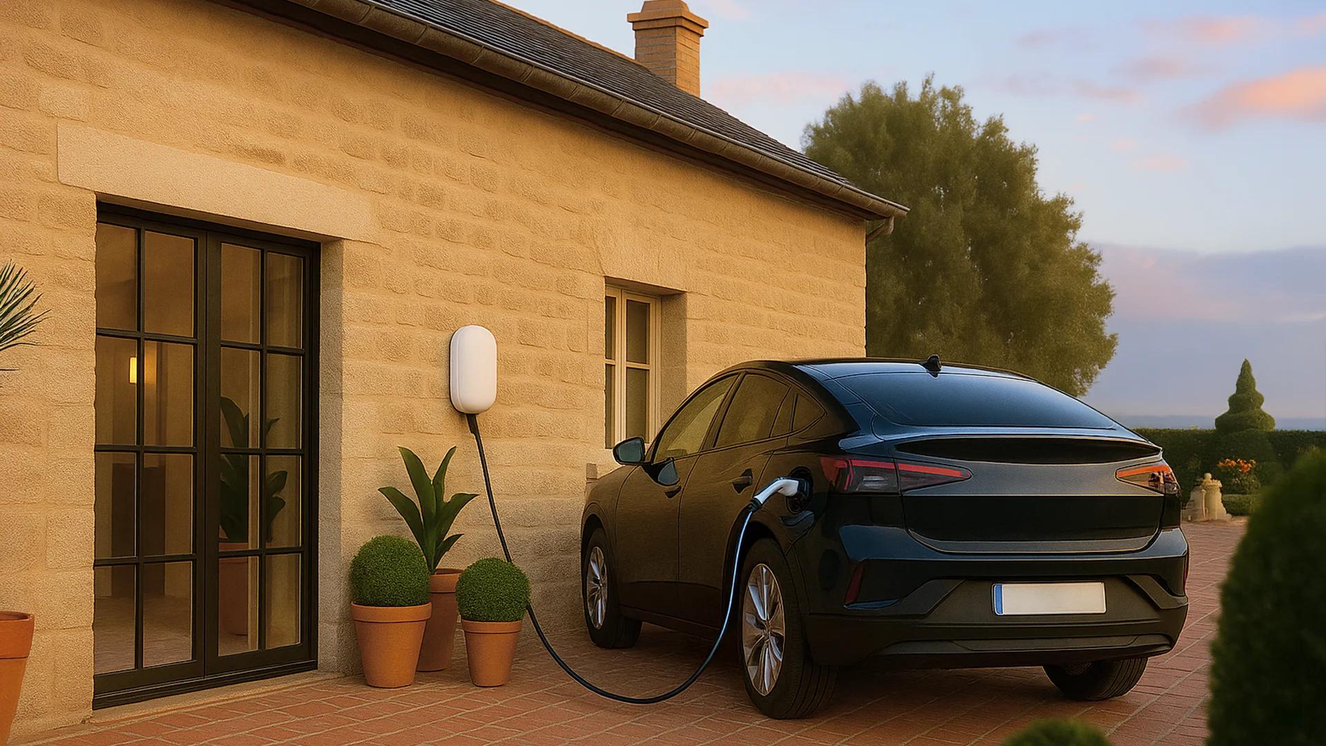 borne de recharge pour voiture électrique