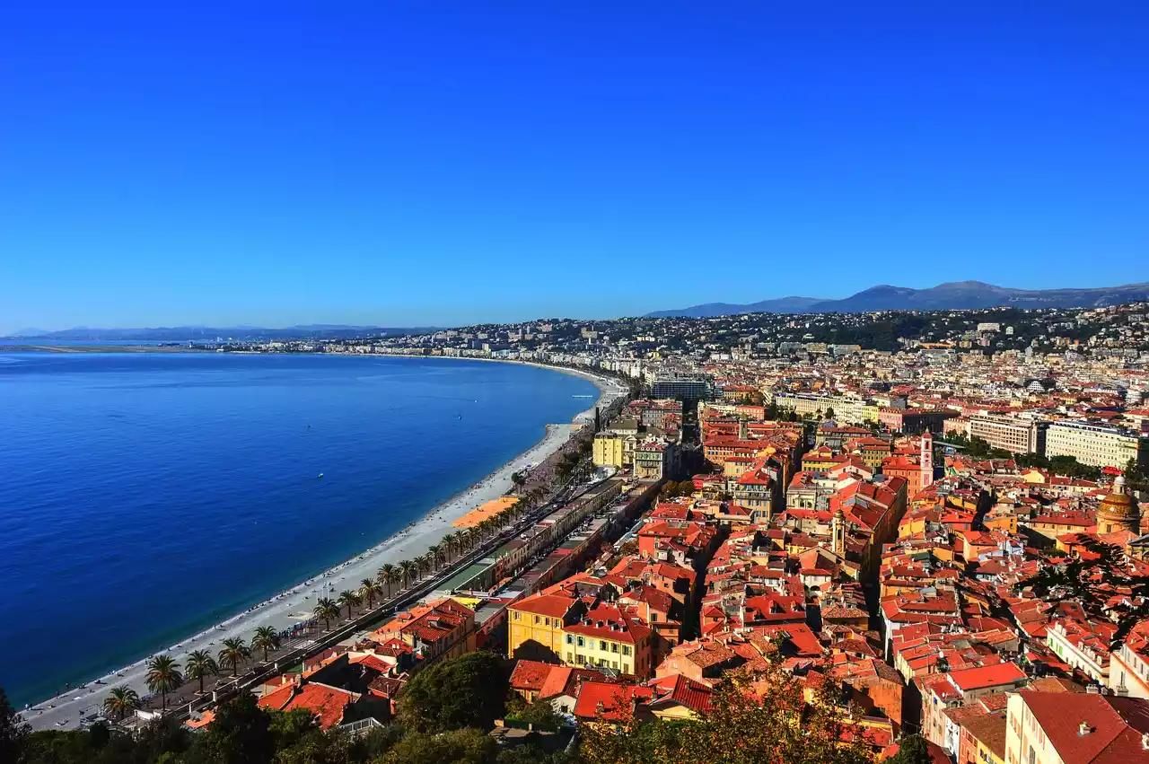 vue de la ville de nice