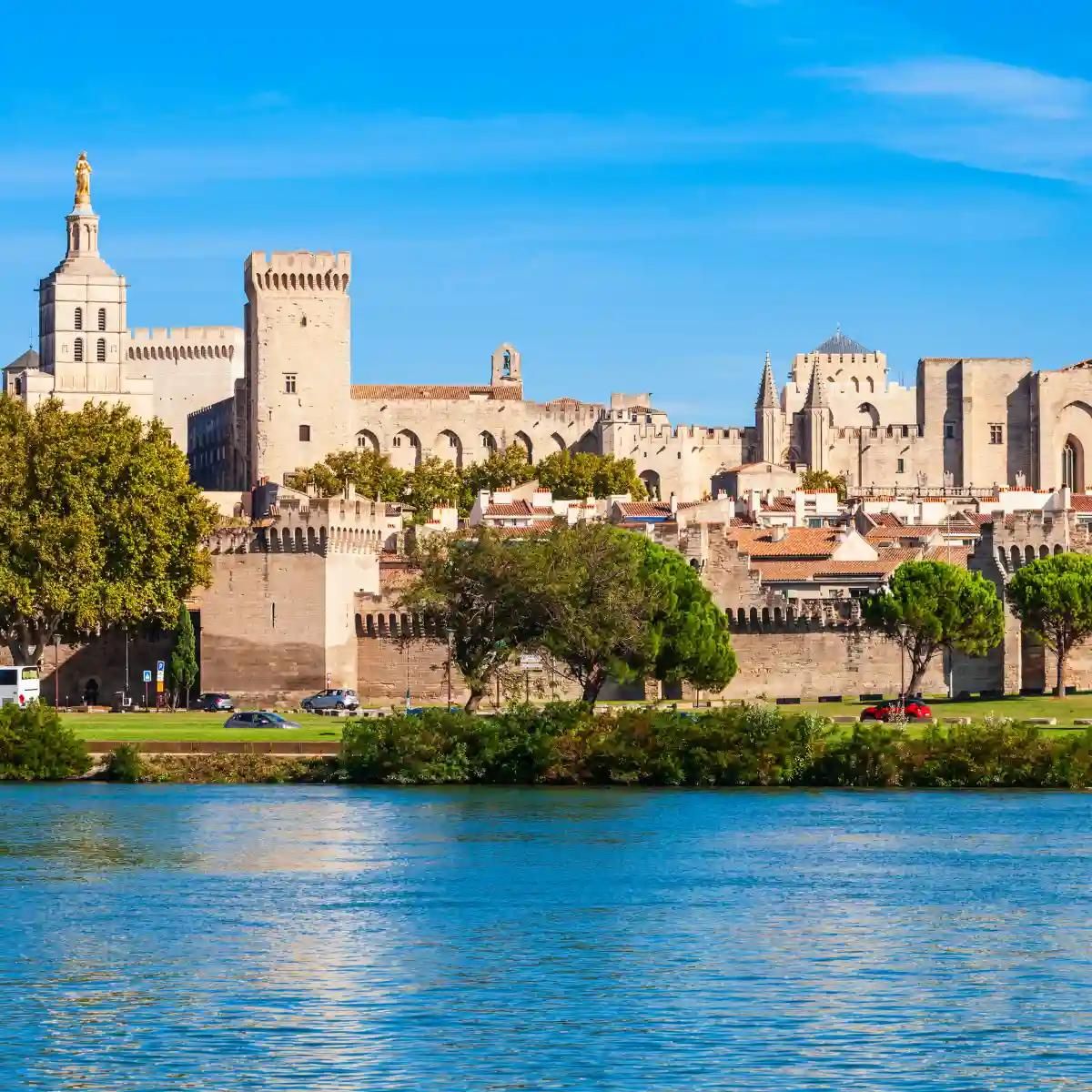 vue de la ville d'Avignon