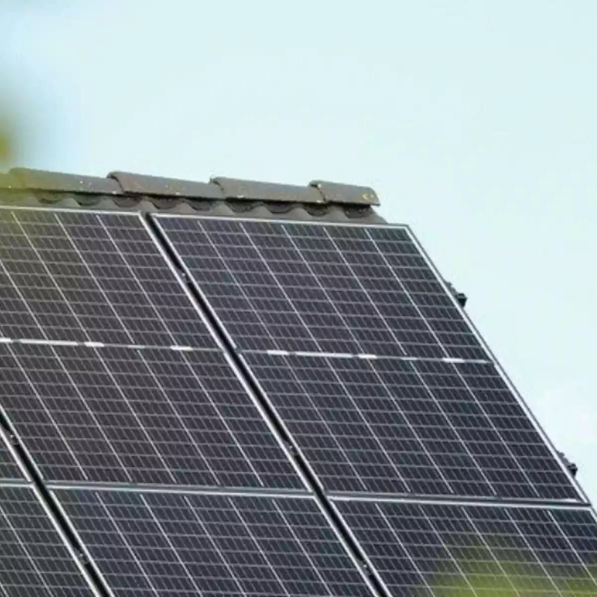 panneau solaire sur toiture